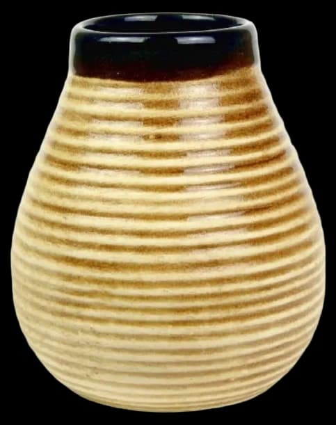 Ceramic mate Miodzio brown