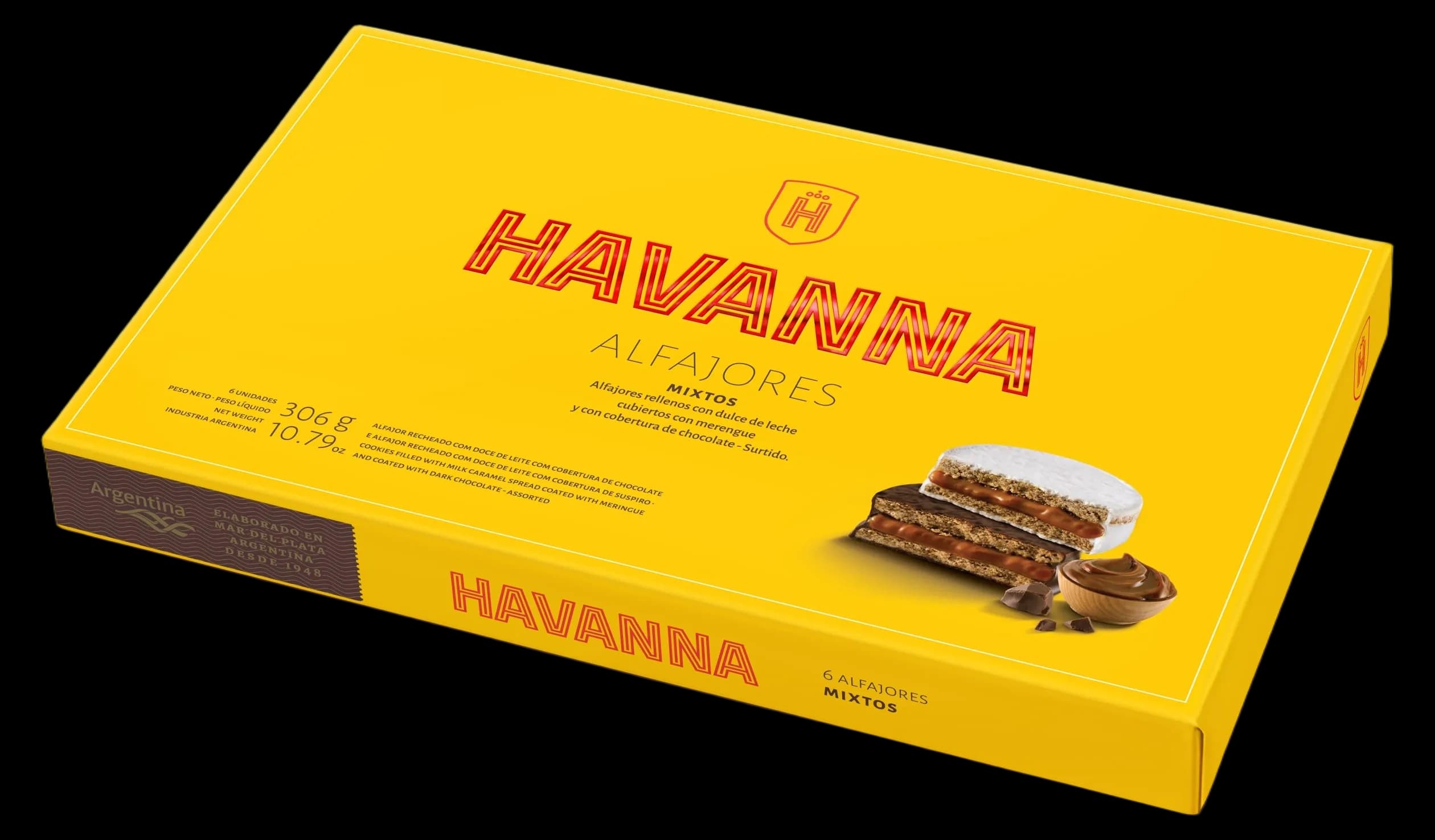 Havanna Alfajores mixto x 6 pcs
