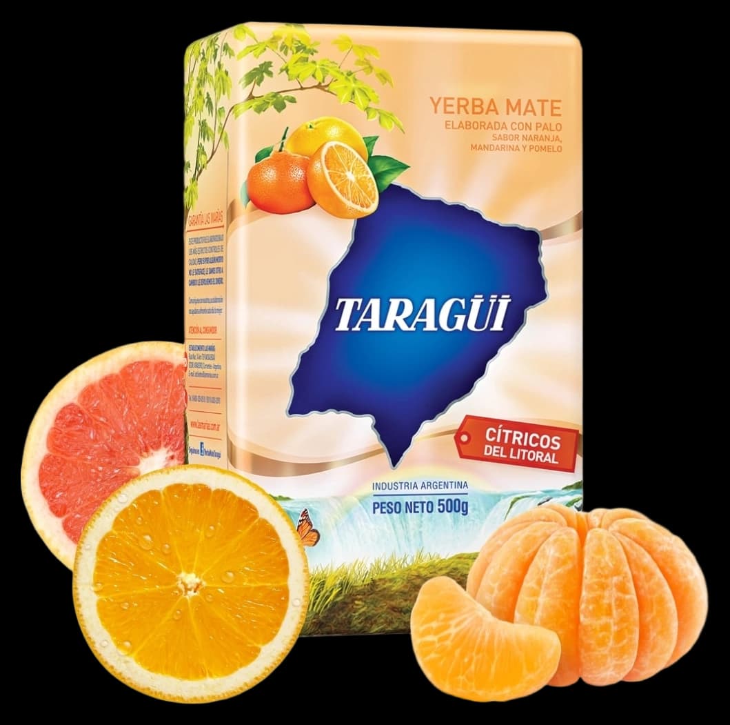 Yerba Mate Taragui Citricos del Litoral (Citrus) 500g