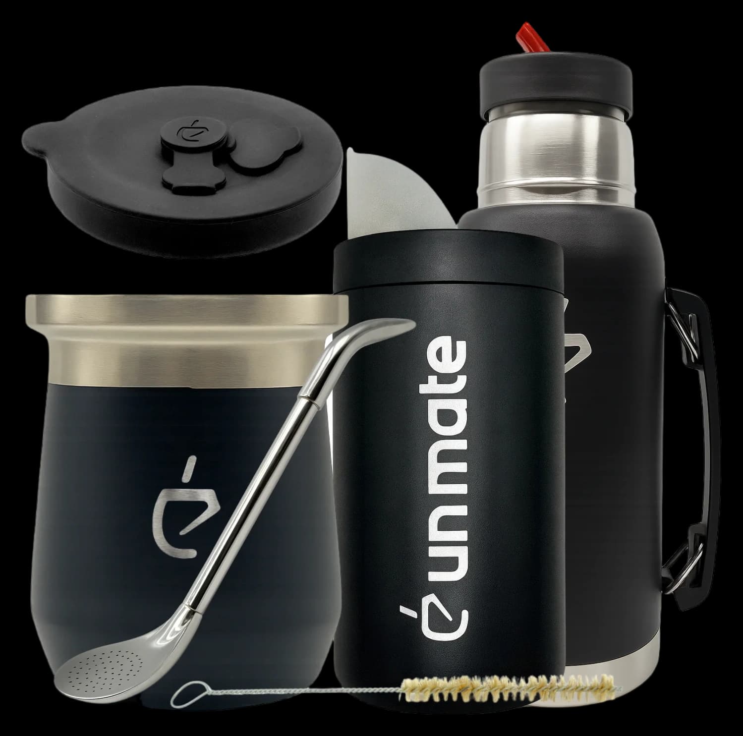 Full Mate Kit – Termolid DualFlow Obsidian Black PRO Edition | Un Mate®