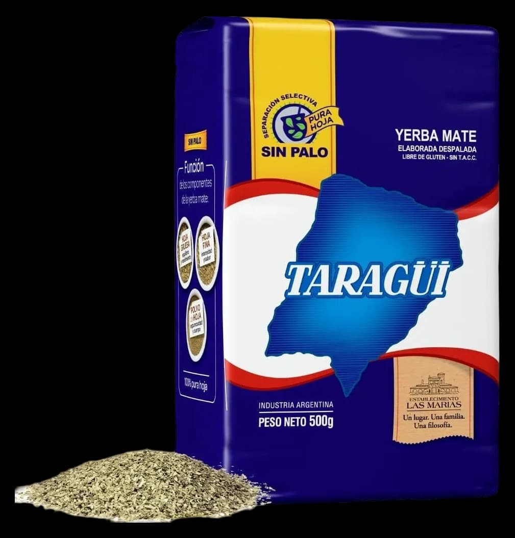 Yerba Mate Taragui Sin Palo 500g
