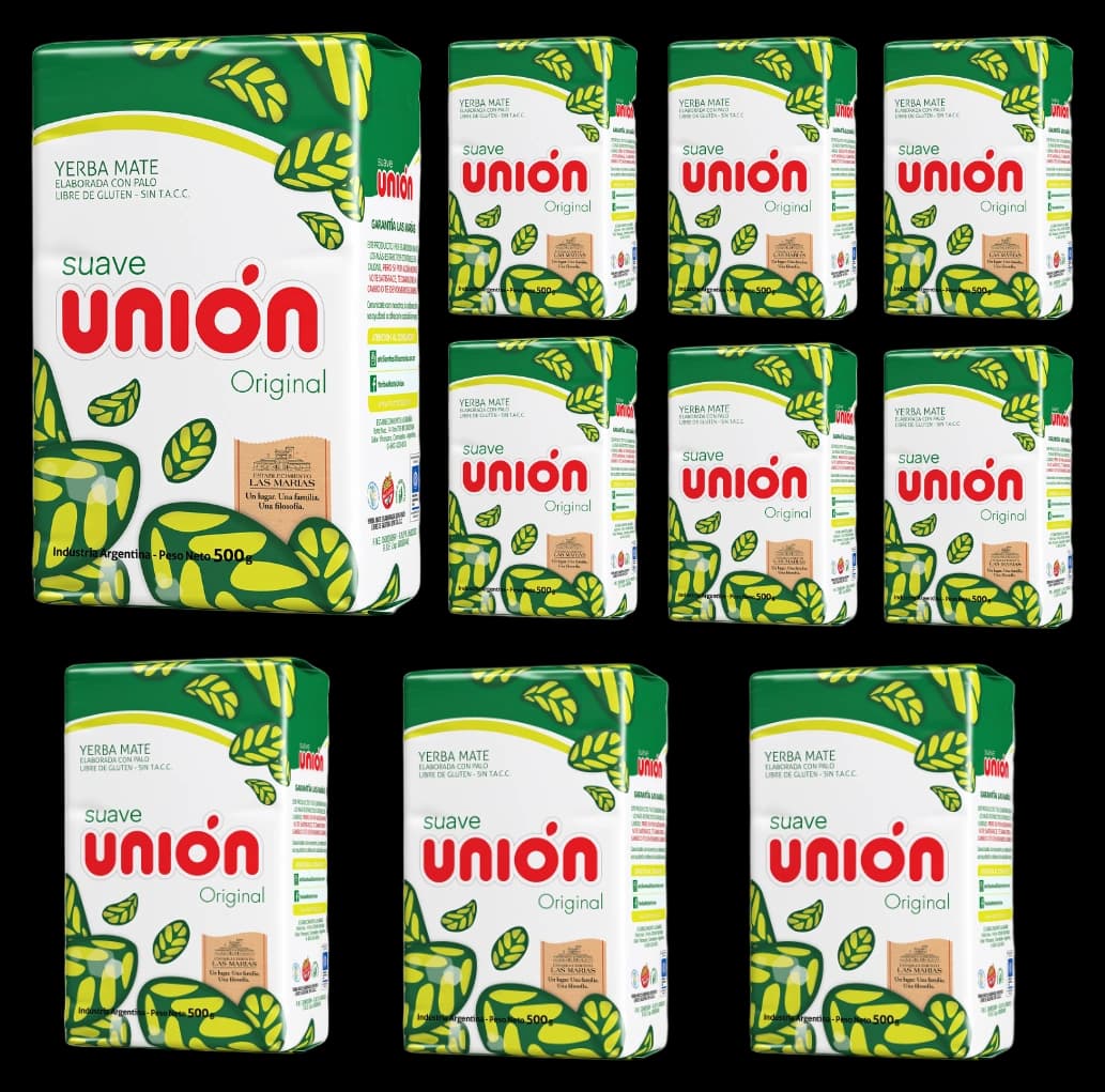 Yerba Mate Union Original 5kg Set (10 x 500g)