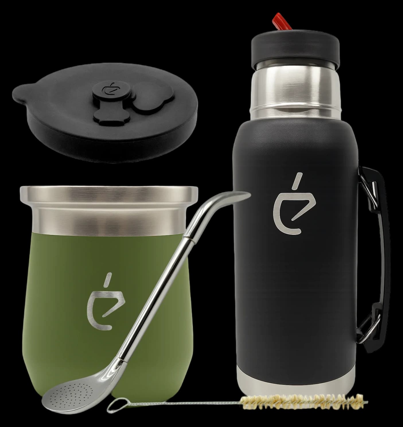MateGo Set – Termolid DualFlow Forest Green PRO Edition | Un Mate®