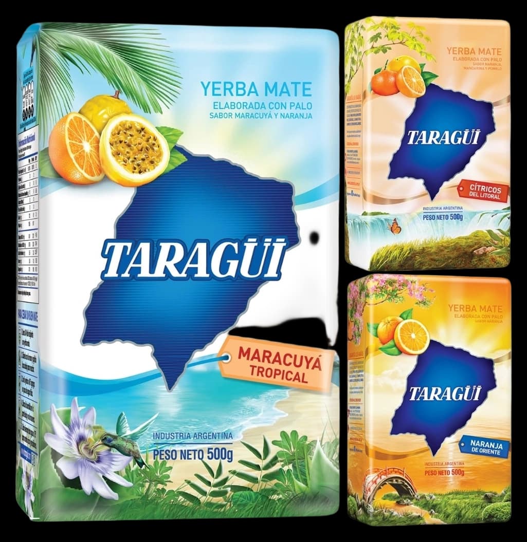 Yerba Mate Taragui Sabores del Mundo Set