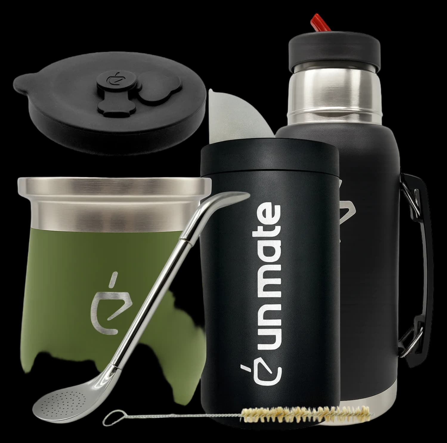 Full Mate Kit – Termolid DualFlow Forest Green PRO Edition | Un Mate®