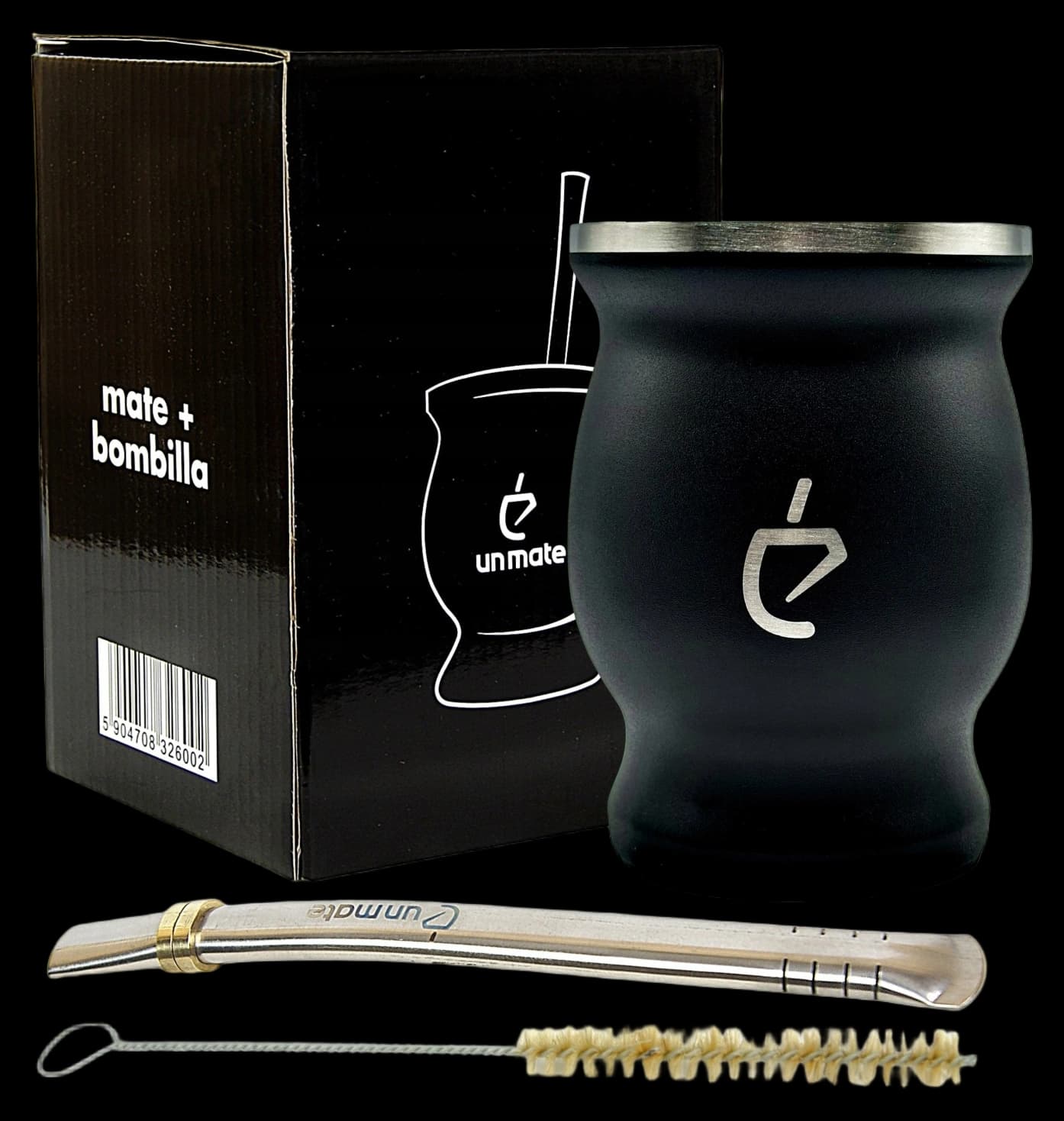 Un Mate Set | mate + bombilla + brush