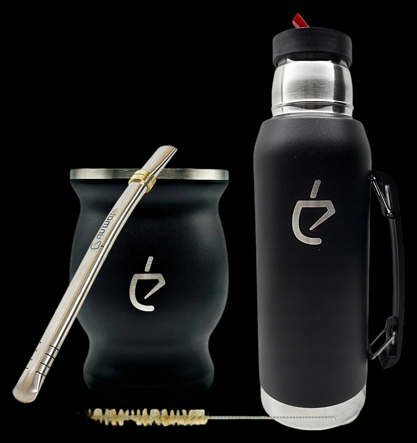 Classic Un Mate Set | mate + bombilla + thermos + brush