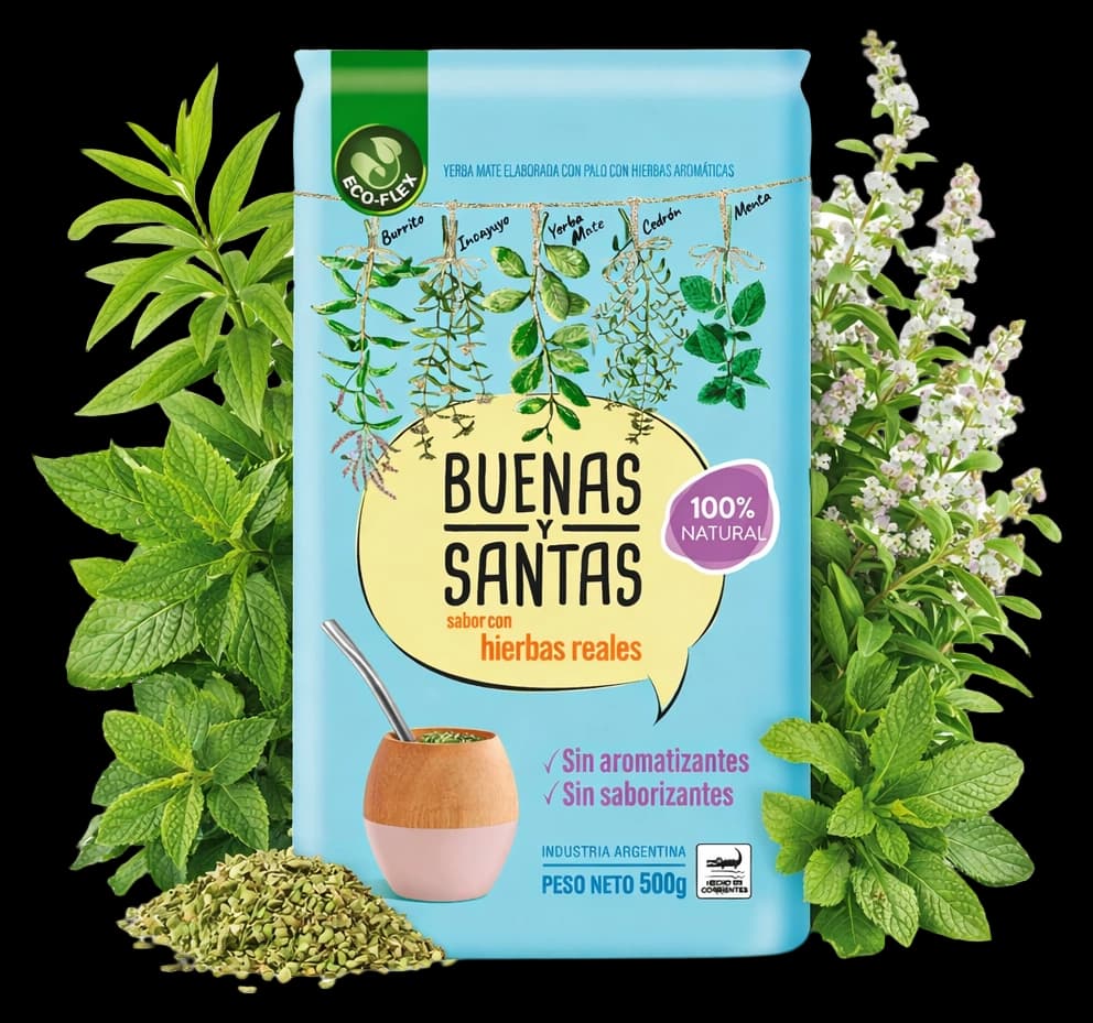 Yerba Mate Buenas y Santas 500g